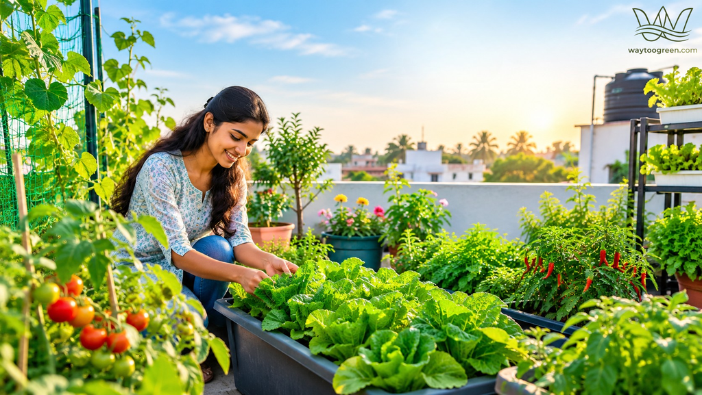 Rooftop Gardening in Urban Horticulture - Cover Image